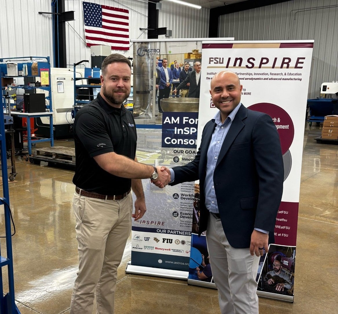 Corbin McCall and Dr. Abdalla Nassar